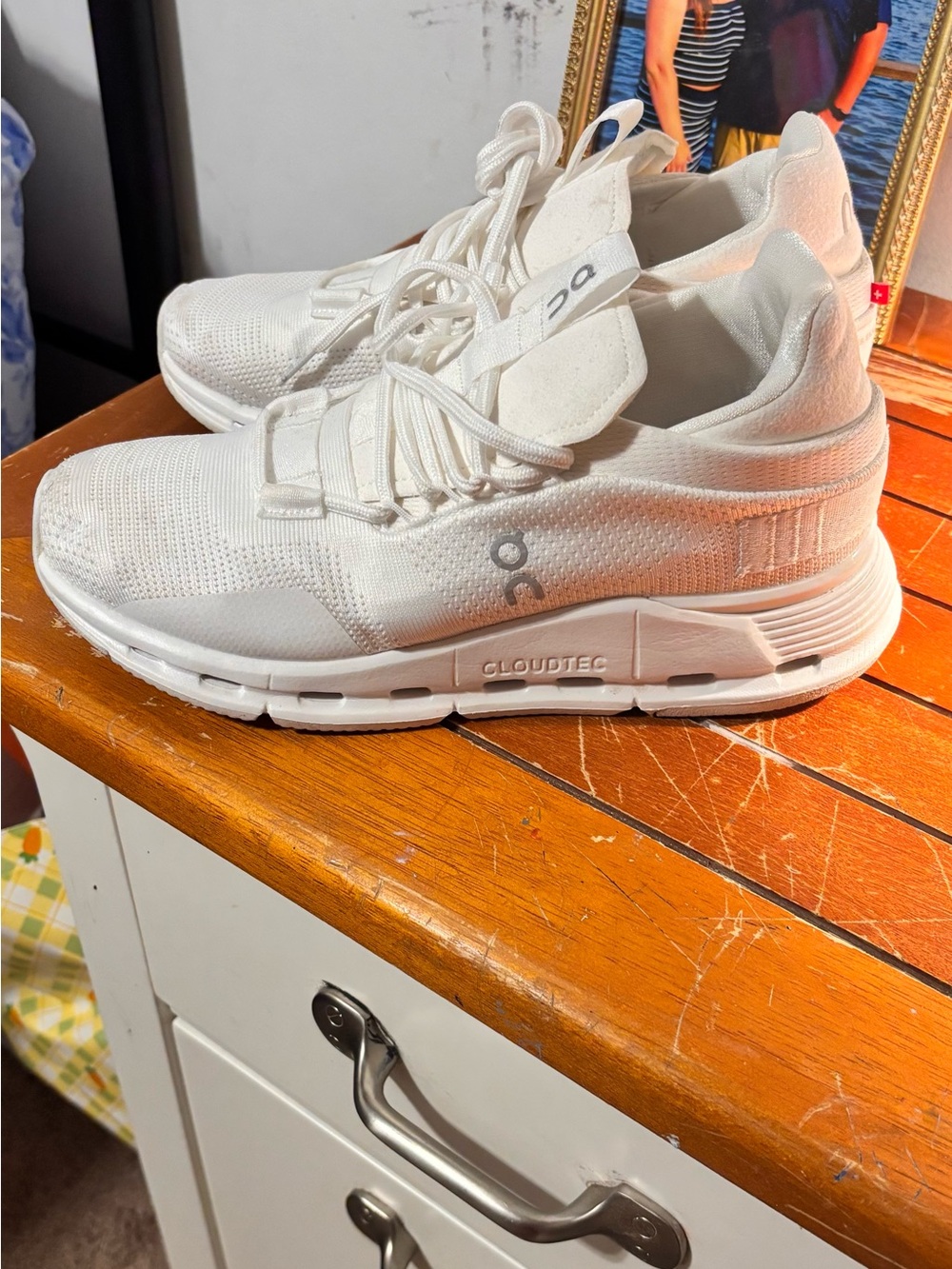 On Cloudtec Cloud Sneakers - Women's White Athletic Shoes